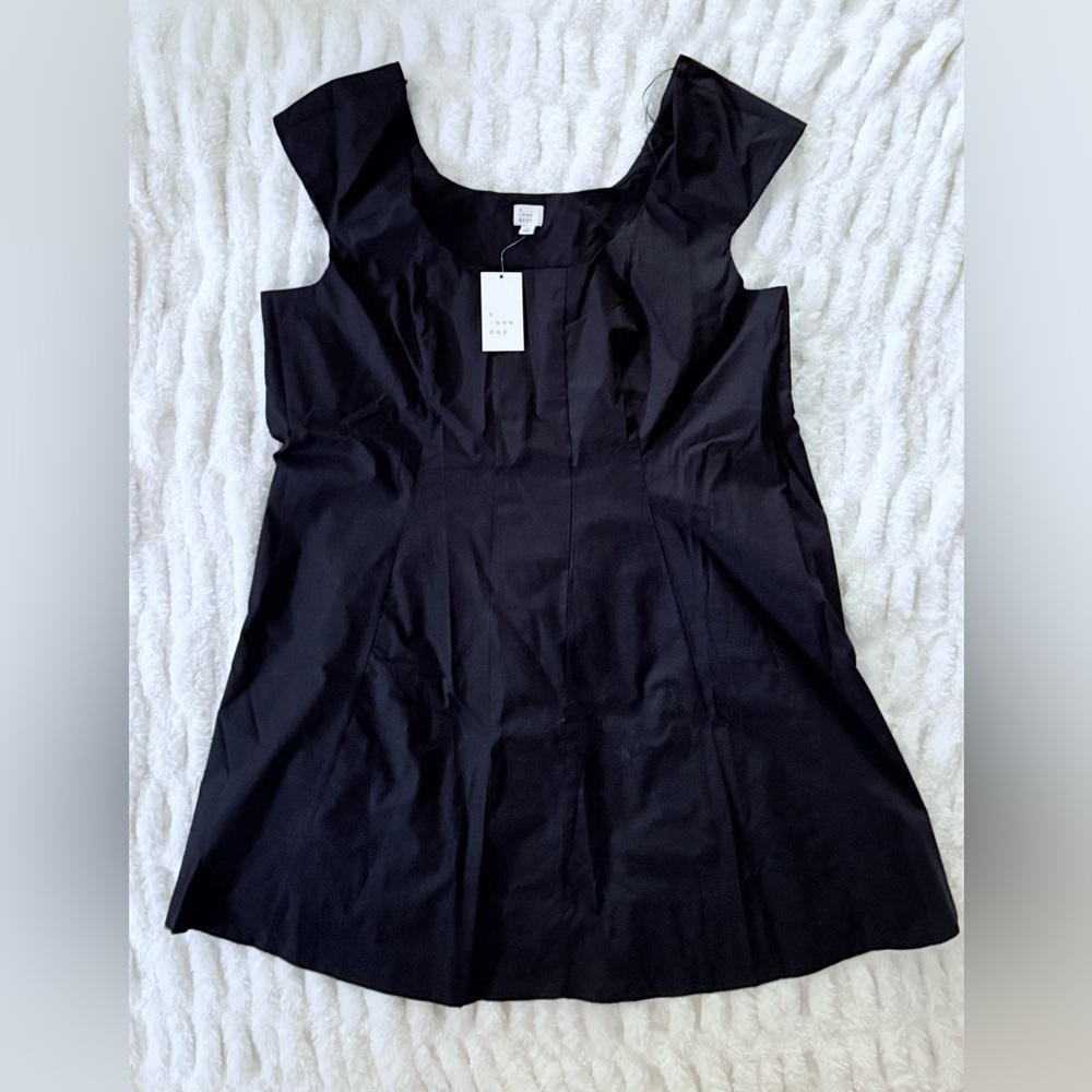 NWT A New Day Black Fitted Dress